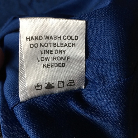 Francesca's Blue Lace Mini Dress SZ Small - Picture 8 of 12